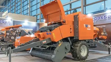 Турецкий производитель Paksan выпустил новый пресс-подборщик Hammer Twin